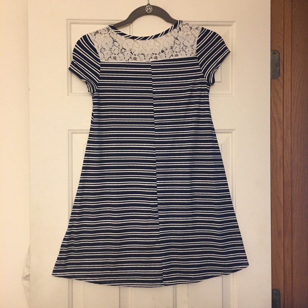 Lot of 2 btween girls dress size 12, lace detail - Picture 6 of 8